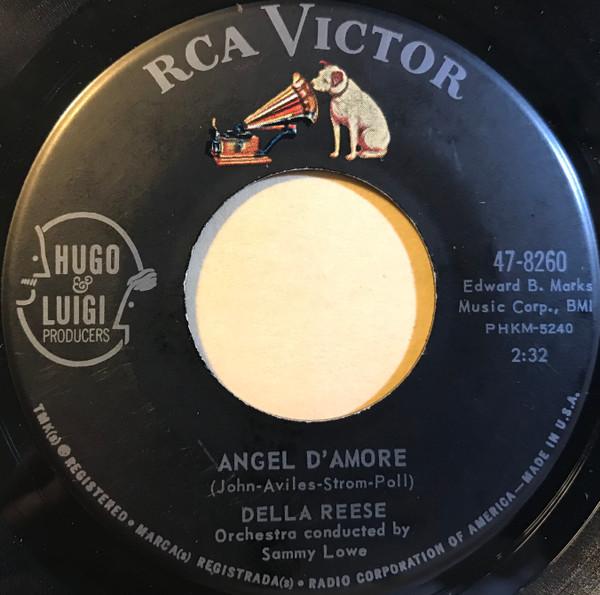 

7inch Record DELLA REESE - Angel D Amore 478260 RCA Victor 1963 US Pop Used