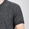 Herren T-Shirt mit kurzen Ärmeln im Old Money Stil, pflegeleicht, aus langstapeliger Baumwolle gestrickt