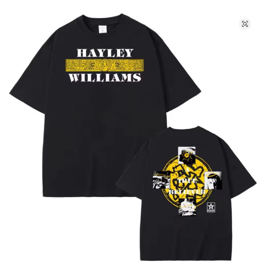 Hayley Williams Merch Graphic Tshirt Highquality Short Sleeve Summer Oneck Comfortable Streetwear Harajuku Y2k Unisexs Clothing