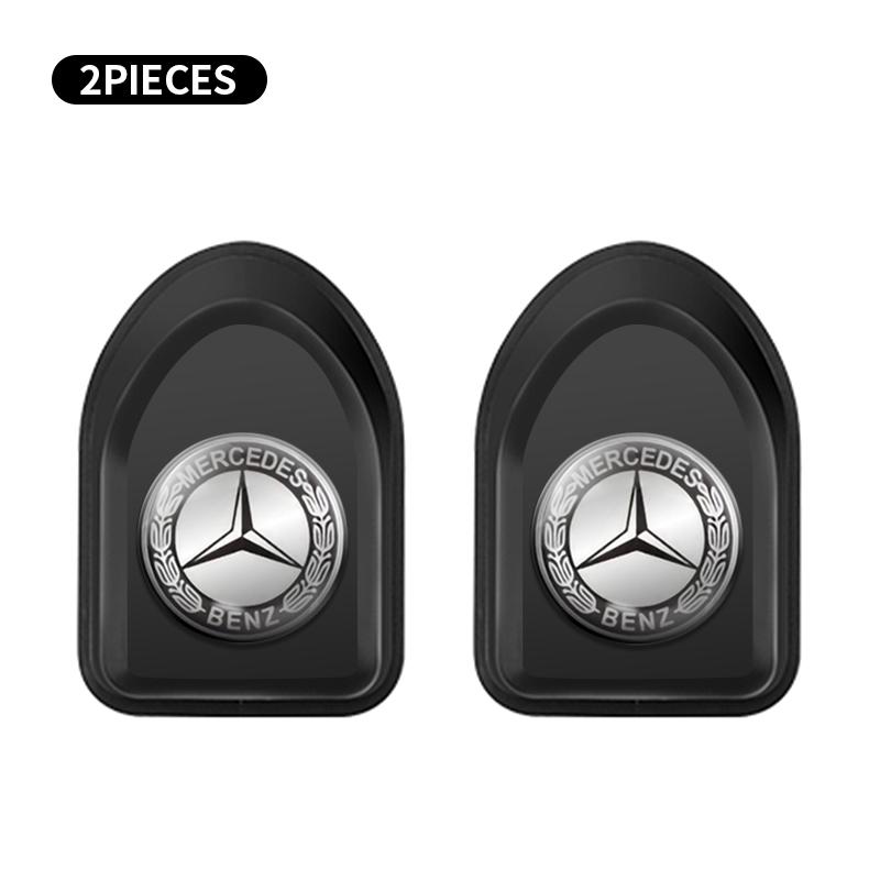4pcs Car Hooks Black Plastic Self Adhesive Invisible Hooks For Mercedes-Benz A B C E S Class W168 W169 W176 W177 W245 W246 W247