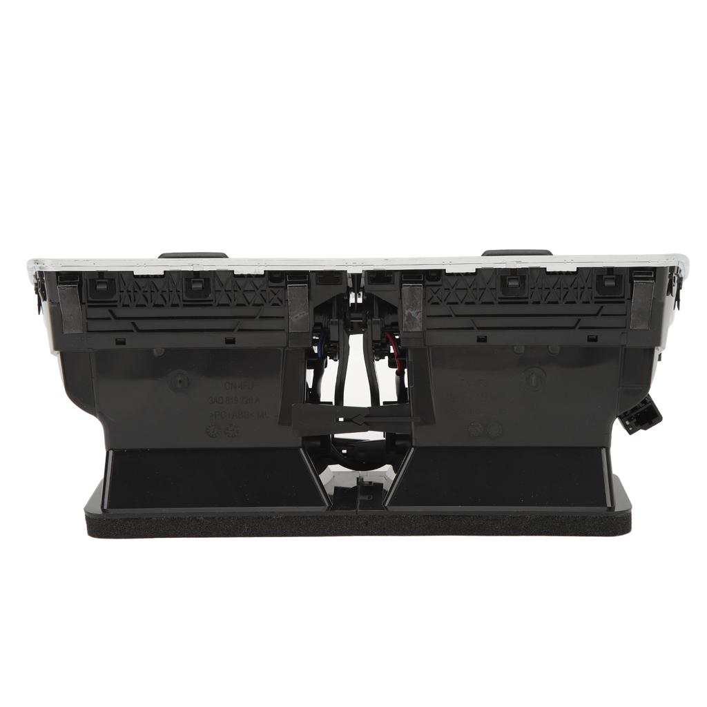 Black Chrome Central Dashboard Air Out Vent 3AD819728A Center Dash AC Heater Air Vent Fit for B6 B7 CC
