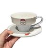 Wutuo Hand-painted Relief Ceramic Coffee Tea Cup & Saucer Set