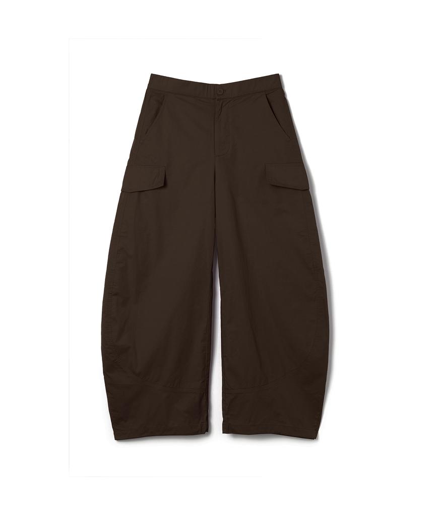 Seutyudioaenpaleukeu Cargo Cutline Pants_Brown