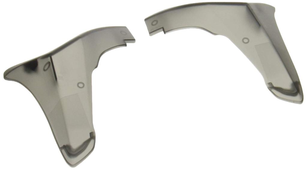Arai Helmet Parts VA Rear Wing Duct and Right Flat Smoke 105358 (Left Set)