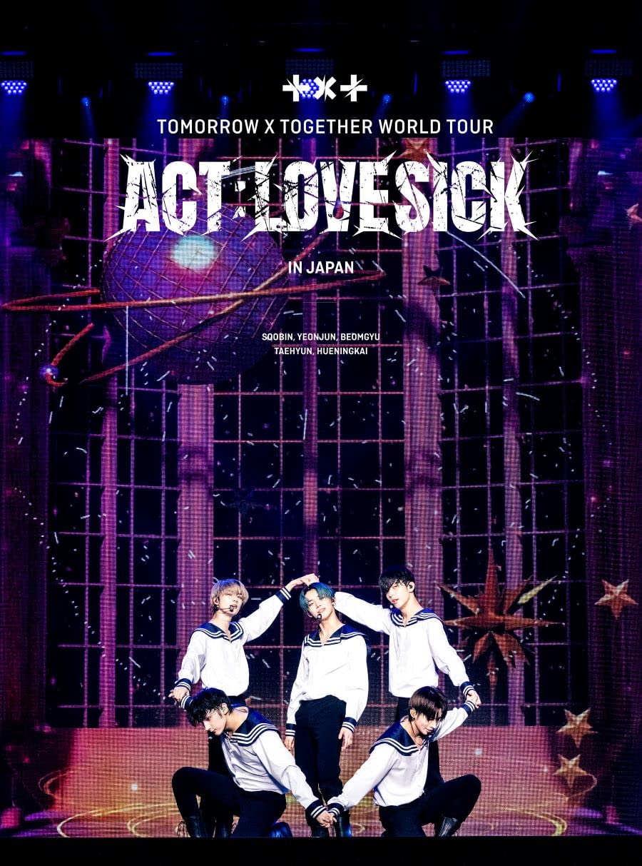 

TOMORROW X TOGETHER ACT LOVE SICK В ЯПОНИИ (Ограниченное издание/2 диска/Blu-ray)
