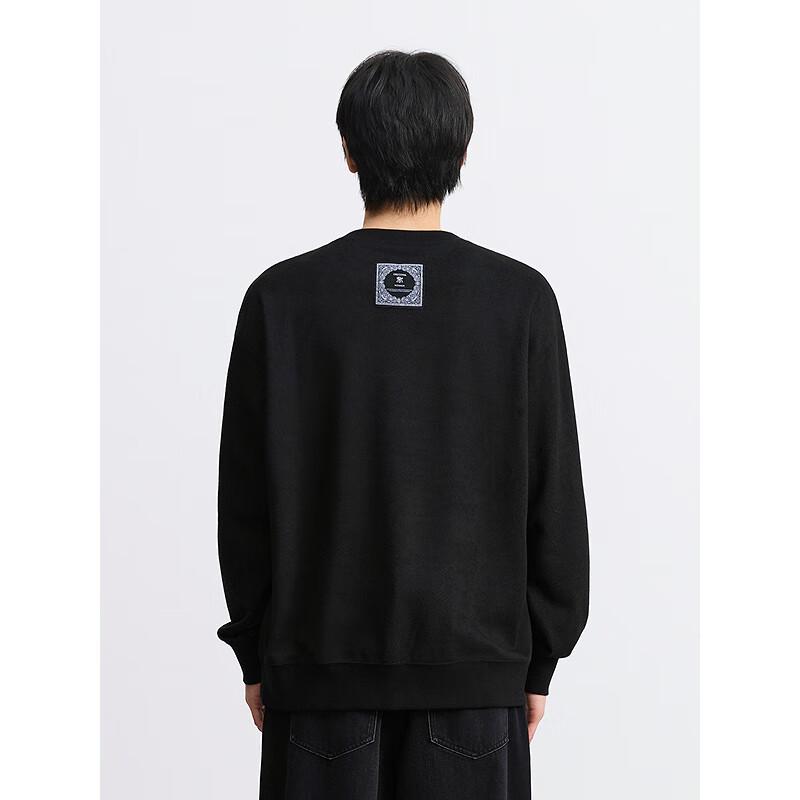 GXG Men's Letter Print Crewneck Sweatshirt