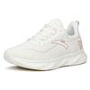 Anta Comfortable Round Toe Cushioning Slip Resistant Abrasion Resistant Low top Running Shoes Women's Beige Pink 122145571-3