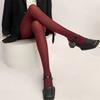 Women Sexy Patterned Tights Hollow Flower Fishnet Stockings Pantyhose Patterned Leggings Net Pantyhose for Party Club