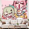 Kawaii Pretty Cute AOD Aria Tapestry Decoration Bedroom Dormitory Background Cloth Holiday Home Party Living Room Club Tapestry