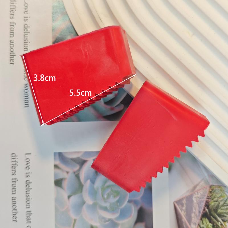 Protective Ladder Leg Covers Non-slip Rubber Foot Pads Shock Absorption Mat for Step Ladder Office and Home Use