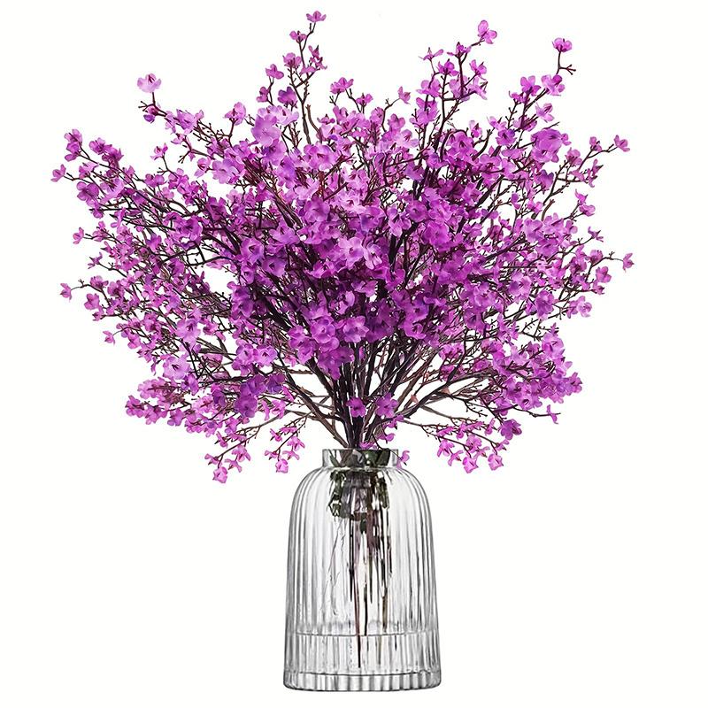 50CM Künstliche Kirschblüten Blume Falsche Seidenpflanze Dekoration Hochzeitsfeier Dekoration Bouquet Echte Haptik DIY Zuhause Garten