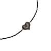 Stylish Bowknot/Heart Pendant Necklace Handmade Beaded Neckchain Bows Ornaments