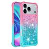 Luxury Shockproof Bling Glitter Phone Case For iPhone 13 Pro Max 12 Mini 11 X 10 XS 8 7 6 6S Dynamic Quicksand Bumper Back Cover