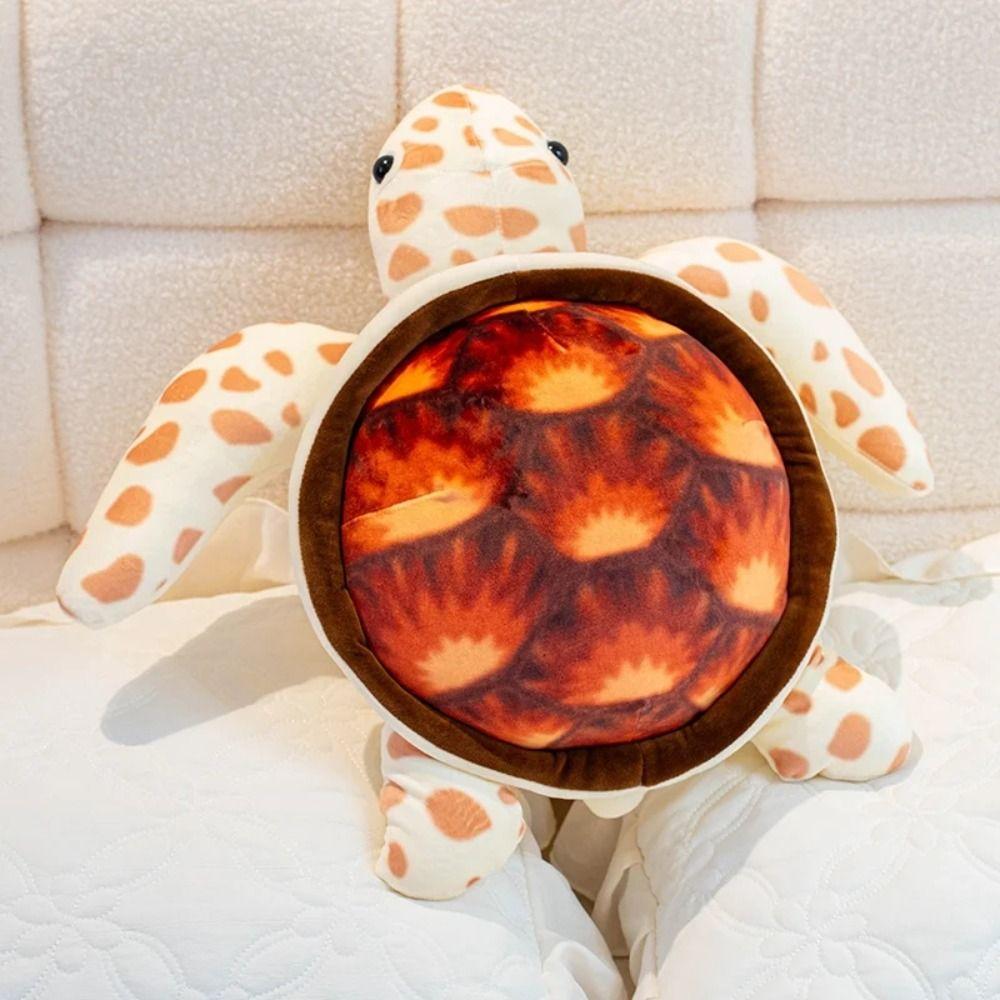 Collection Animal Sea Turtle Pillow Fluffy Turtle Animal Doll  Children Gift