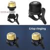 Mountain Bike Copper Bell With Clear Sound For Cycling Enthusiasts