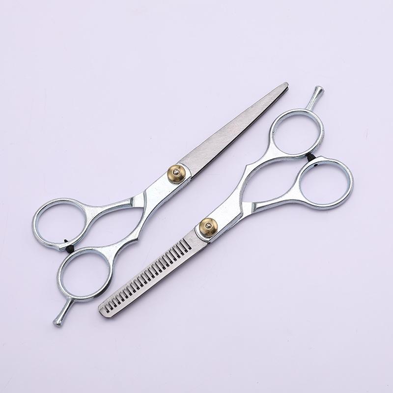 Stainless Steel Scissors for Hair Thinning and Cutting Clipper 6 Inches Hairdressing Products Haircut Trim Hairs Cutting Barber