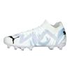 Puma Future Match Bl Round Toe Lace-Up Ag Fg Artificial Grass Natural Grass Soccer Shoes Women Soccer Shoes White Blue 107406-01