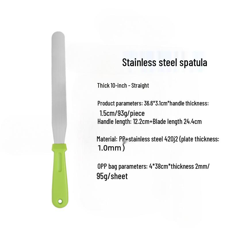 Wheat Straw Spatula & Cake Scraper Set