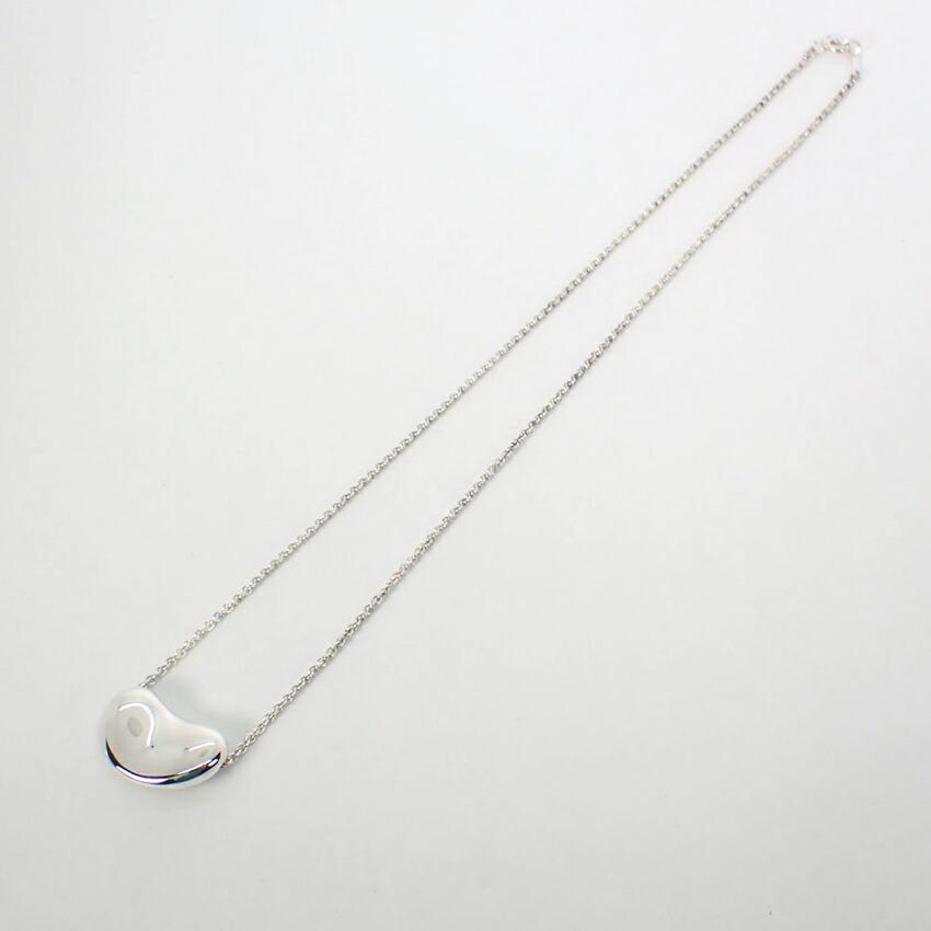 [Used] TIFFANY/Tiffany 925 Bean Pendant/necklace/g460-59