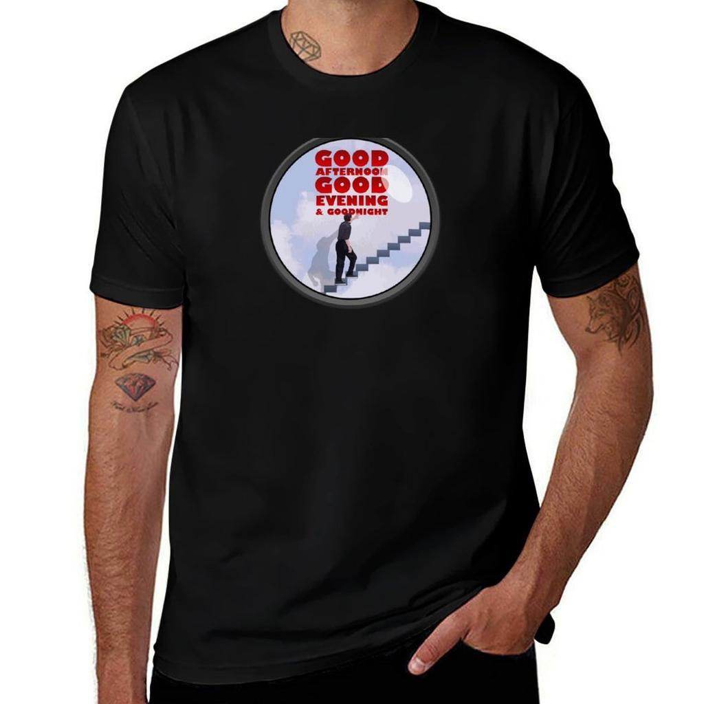 Good Afternoon Good Evening And Goodnight Logo Tshirt Big And Tall Basic Tee Shirt