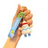 Creative Cartoon Badminton/Football/Table Tennis/Tennis/Basketball/Volleyball Keychain Backpack or Car Decoration