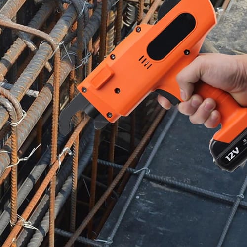 Tongxing Electric Rebar Tying Machine, Rechargeable, 8-60mm Tying Range, 4500m/9000Ah Battery, 6 Dedicated Ties, Handheld, Fully Automatic Rebar Wire