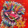 5d Diamond Painting Color Cow Chicken Ostrich Butterfly Picture Full Diamond Rhinestone Embroidery