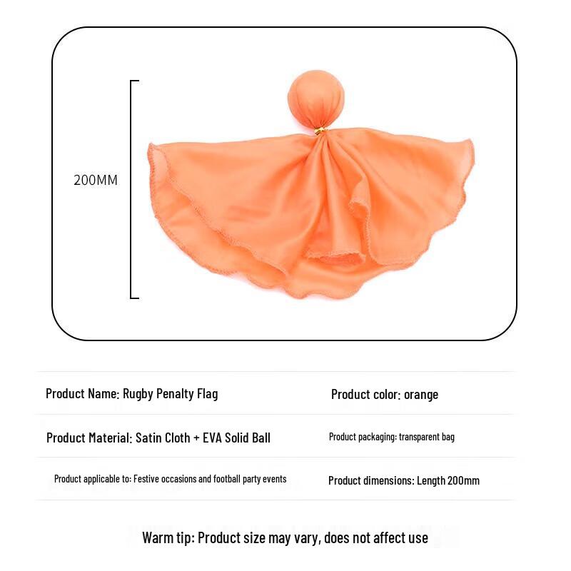 WEZHO American Football Penalty Flag Set