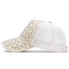 Dámská štrasová kšiltovka Opalovací krém Jaro Léto Síťovaná čepice Klobouky kšiltovky Rybářská čepice Peak Cap