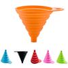 Gel Foldable Collapsible Funnel Hopper Kitchen Accessories Cooking Tool