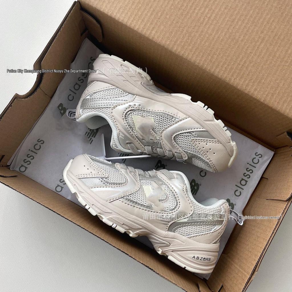 Pantofi de alergare NB530 cu bandă elastică și plasă pentru copii, băieți și fete