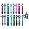 Aluminum Alloy Dart Shafts Nonslip Metal Dart Stems Durable 2BA Thread Throwing Fitting Dart Accessories Easy To Grip