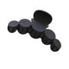 Korean-Style Frosted Large Square Claw Clip for Women - High-End Hair Accessory for Shower & Buns