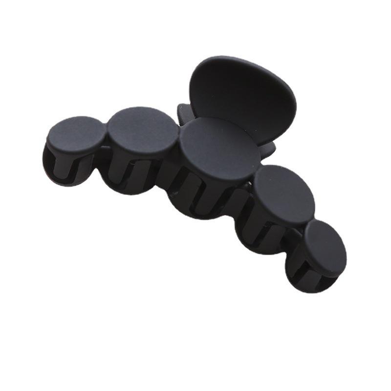 Korean-Style Frosted Large Square Claw Clip for Women - High-End Hair Accessory for Shower & Buns