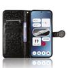 For Nothing Phone (2a) Plus/Phone (2a) Wallet Case Dots Imprinted Magnetic Closing Phone Cover