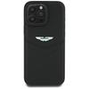Aston Martin Hc Leather Victory Design Case For iPhone 16 Pro Black