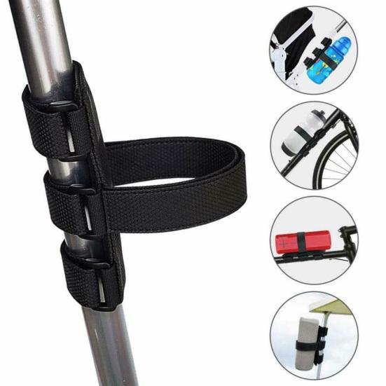 Supporto per bollitore fisso portatile per bicicletta, compatibile con altoparlante Bluetooth, cinturino elastico