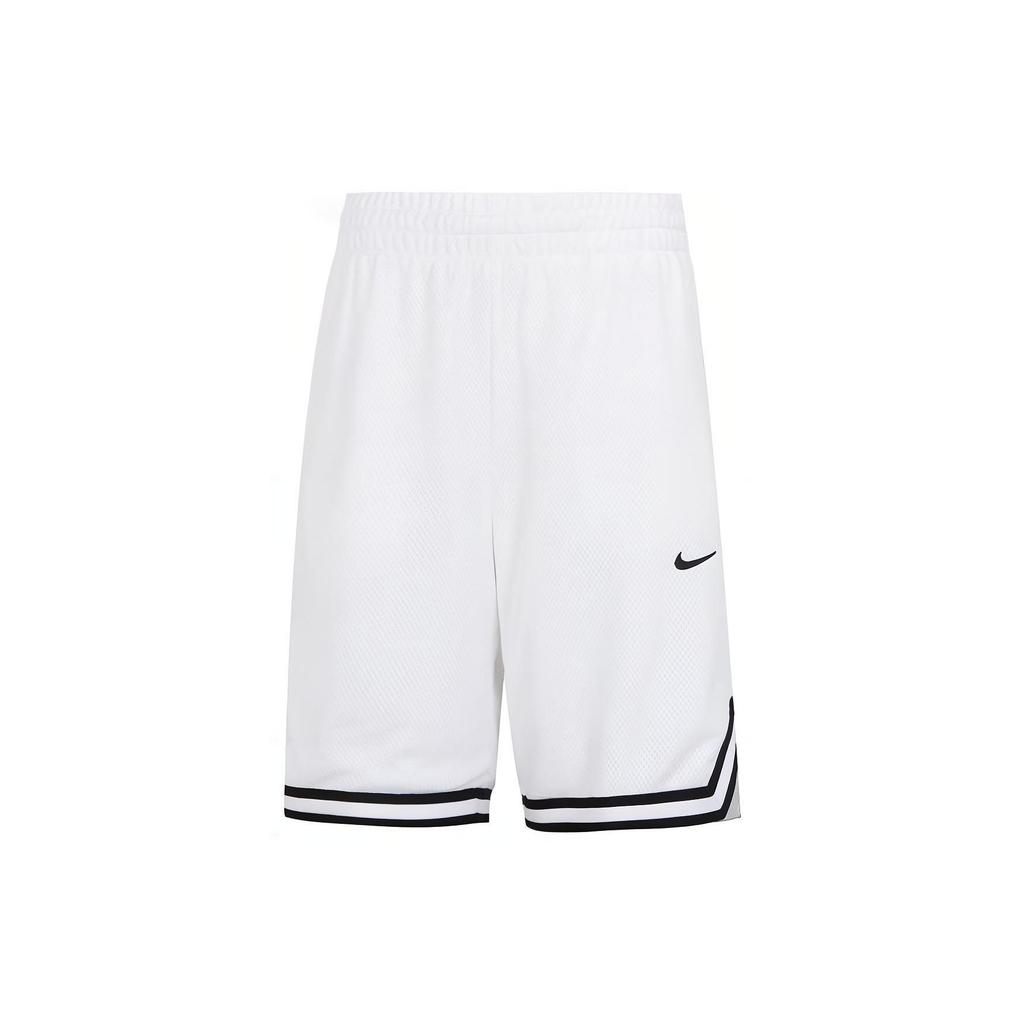 Nike Elastic Waist Woven Sports Shorts With Contrast Logo Print Kids Shorts White DZ4280-100