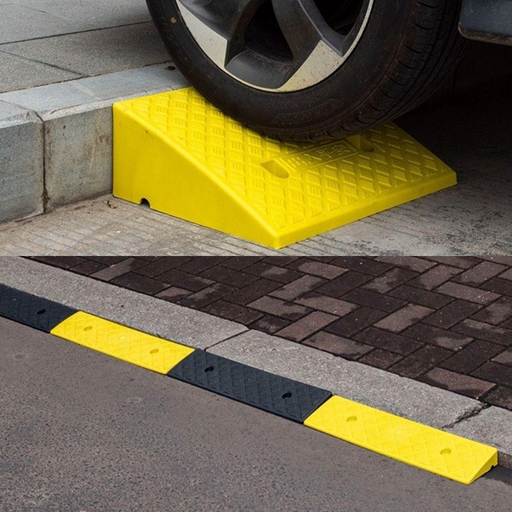 Curb Ramps Car Wheel Driveway Ramps Anti-Slip Auto Accessories Durable Tires Curb Ramps  Truck