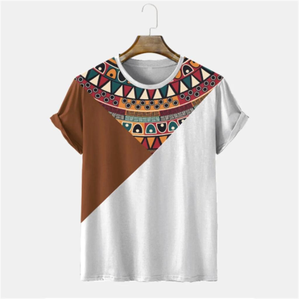 T-shirt da uomo T-shirt sportive per uomo Abbigliamento Top estivi Stampati in 3D Manica corta Outdoor Casual Oversize Maglietta da corsa per uomo