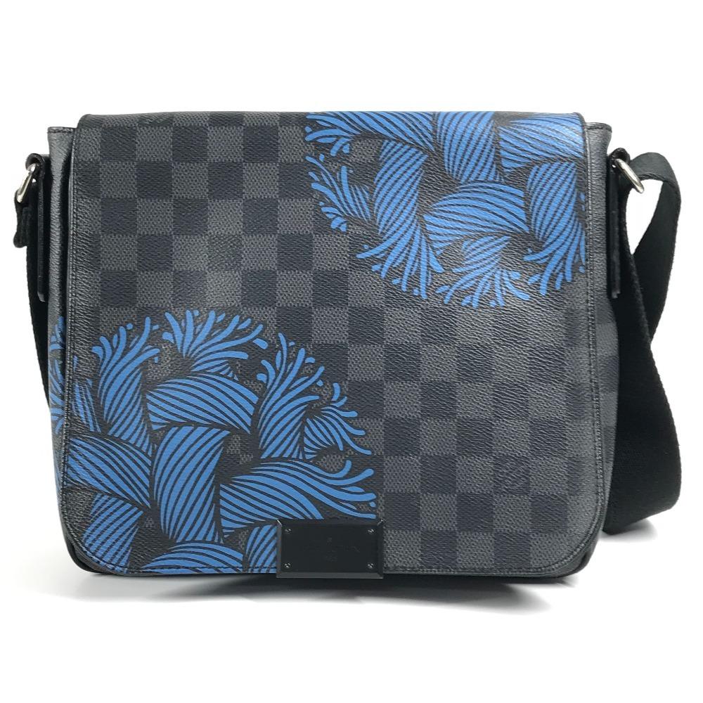 Louis Vuitton  N41714 DamierGraphite District PM Christopher Nemeth Shoulder Bag