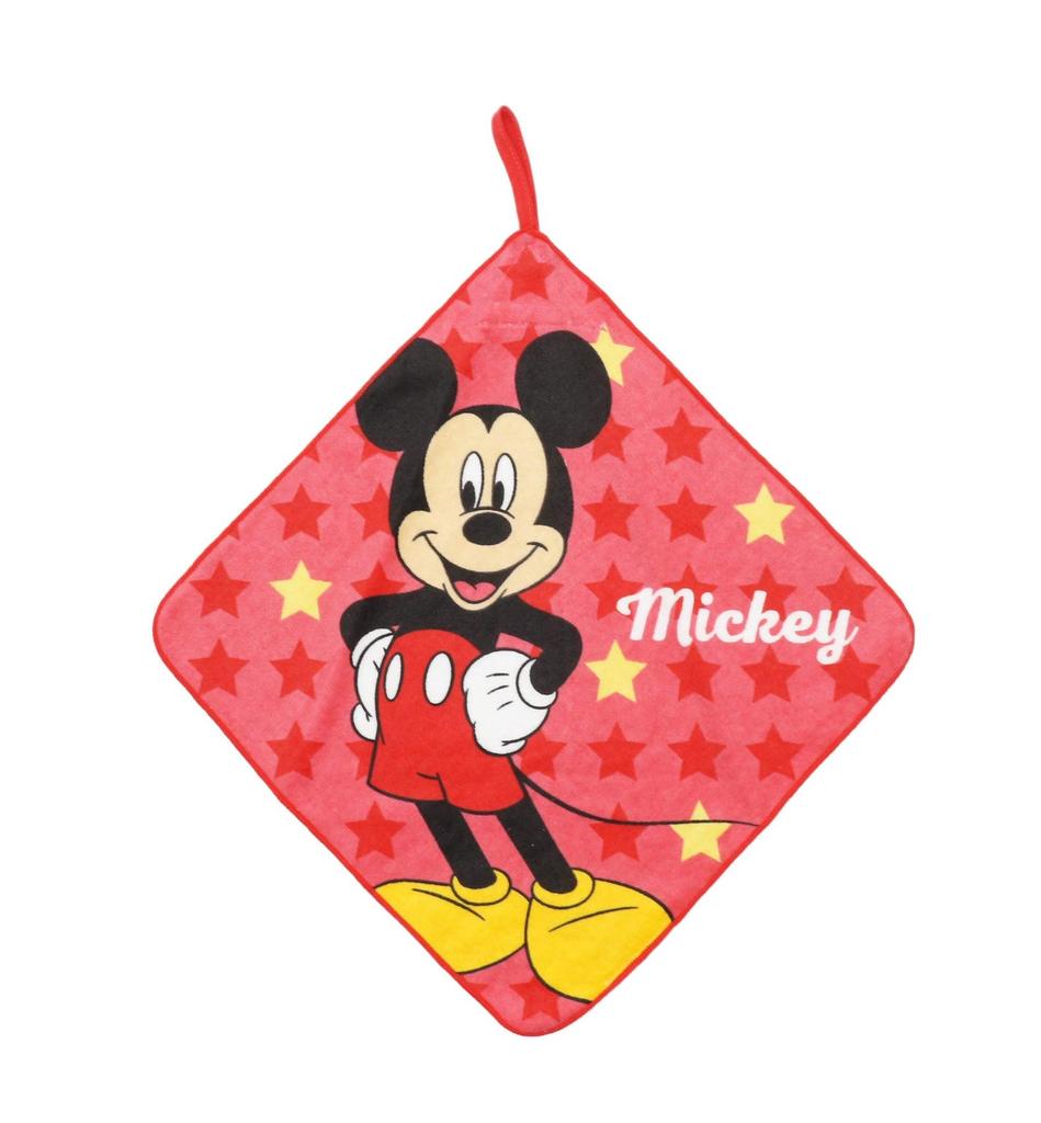 Marushin Loop Disney Star Antibacterial and for Kindergarten and Product 2065016700 Towels, 3-Pack, Boys, 28x28cm, Odor-Resistant, Boys, Daycare,