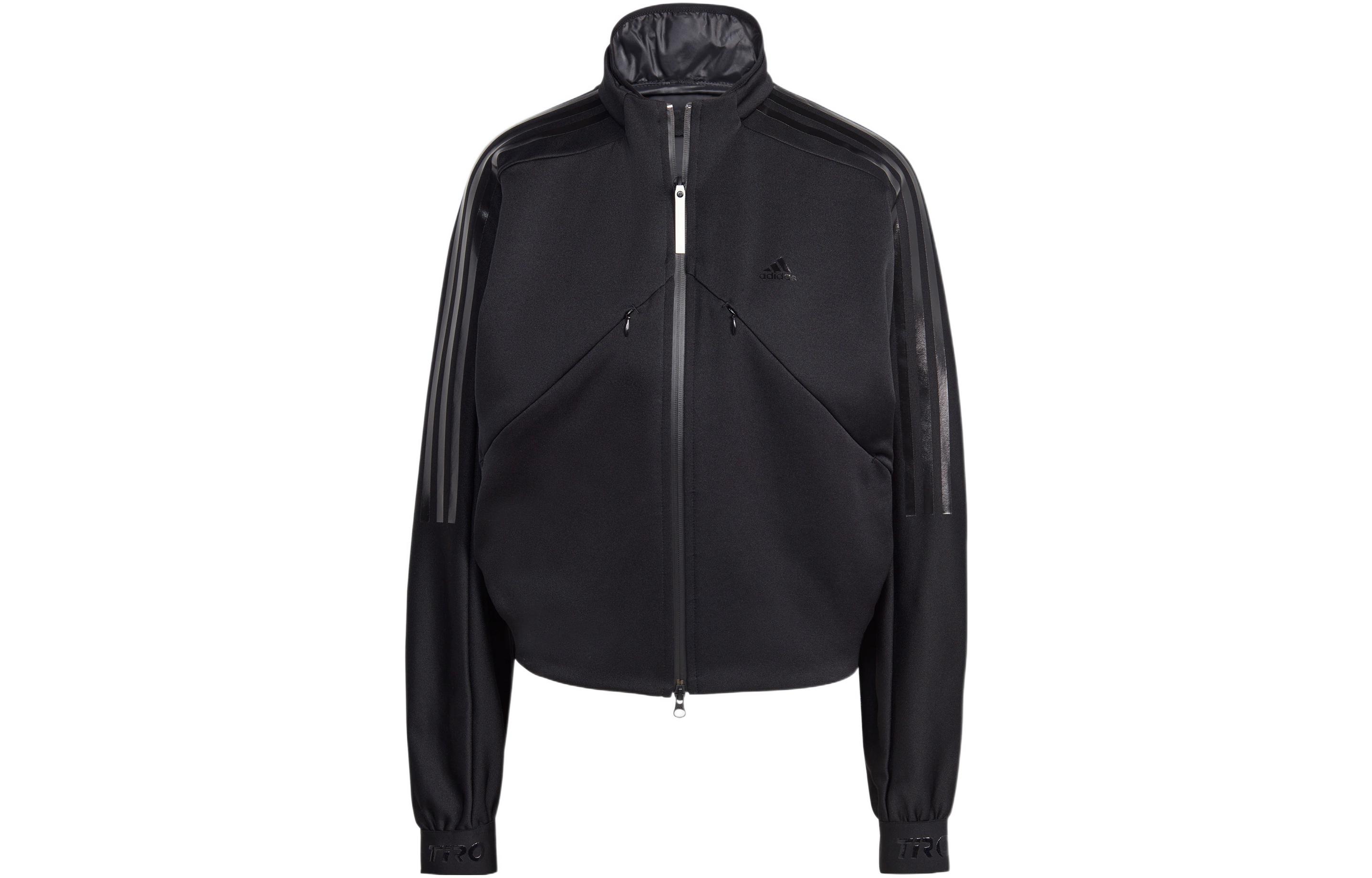 Adidas Jackets Women s Black Crew Neck Moderate Other IB2305 M
