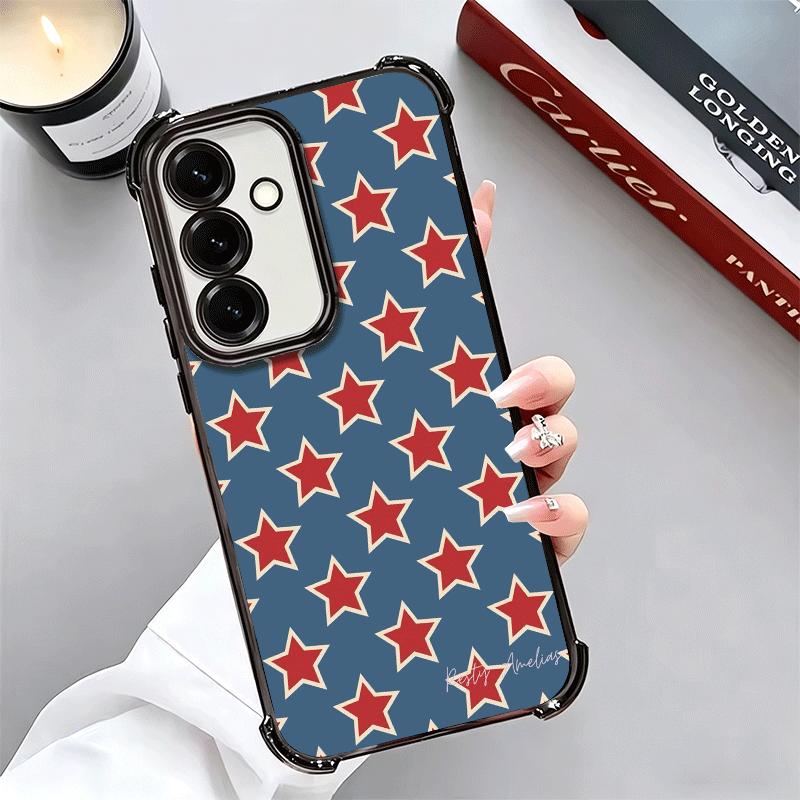 Fashion Vintage Star Girl Minimalist Soft Phone Case For Samsung A17 A27 A07 A37 A57 A16 A56 A15 A55 A14 A54 A13 A53 A26 A36 A25