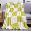Olive Wave Cartoon Anime Print Flannel Blanket Soft Warm Throw for Kids Bedroom Sofa Bed Christmas Office Car