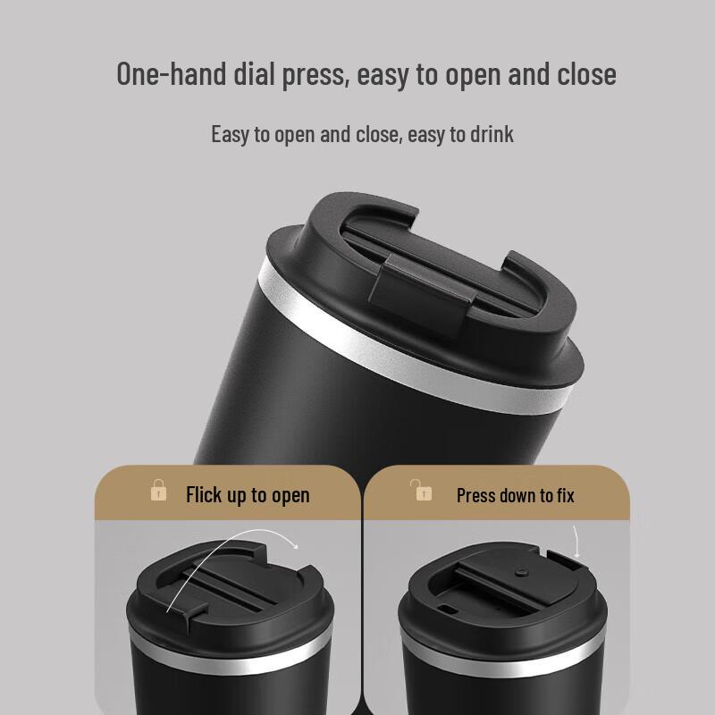 FUGUANG Shixi Stainless Steel Portable Coffee Cup