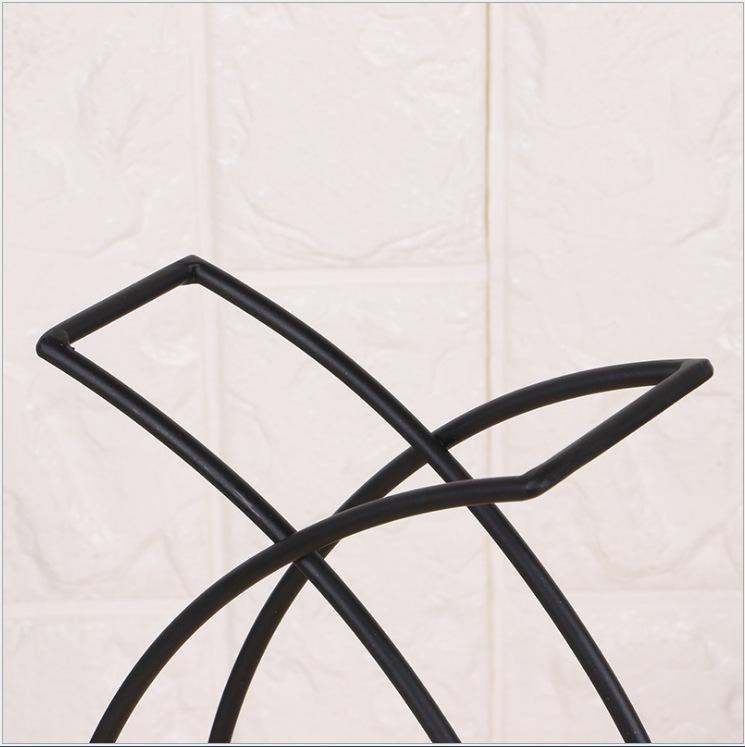 European Wrought Iron Candelabra Ornament