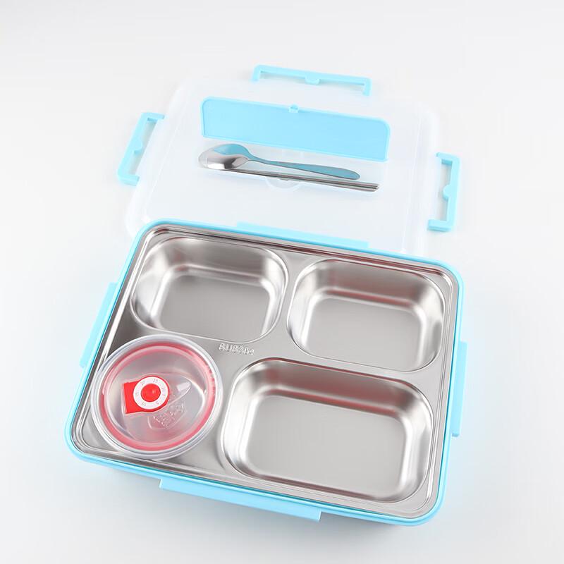304 Stainless Steel Divided Bento Lunch Box