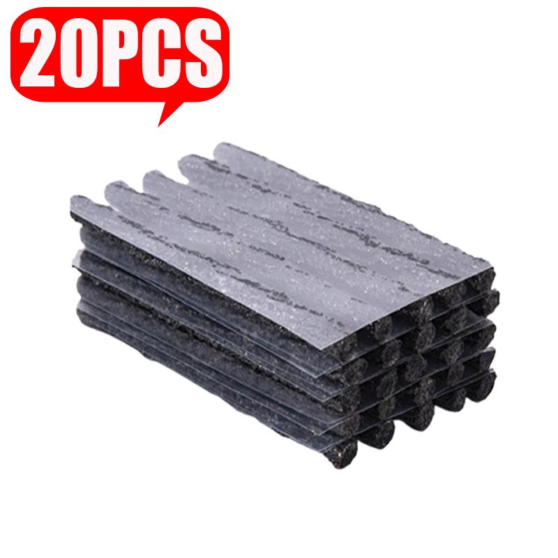 10-50pcs Mixed Tire Repair Strips Stiring Glue for Tyre Puncture Emergency Car Motorcycle Bike Tyre Repairing Rubber Strips