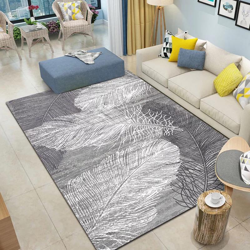 Nordic Living Room Carpet Sofa Coffee Table Bedroom Bedside Carpet Entrance Door Mat